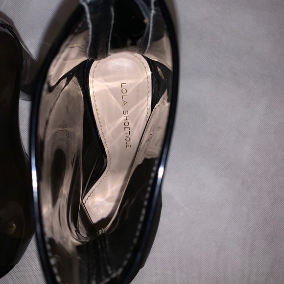 🎈🎊🔥HOST PICK🎉🚨🎈Pre Loved clear plastic ankle boots clear heel🔥 - Picture 12 of 16